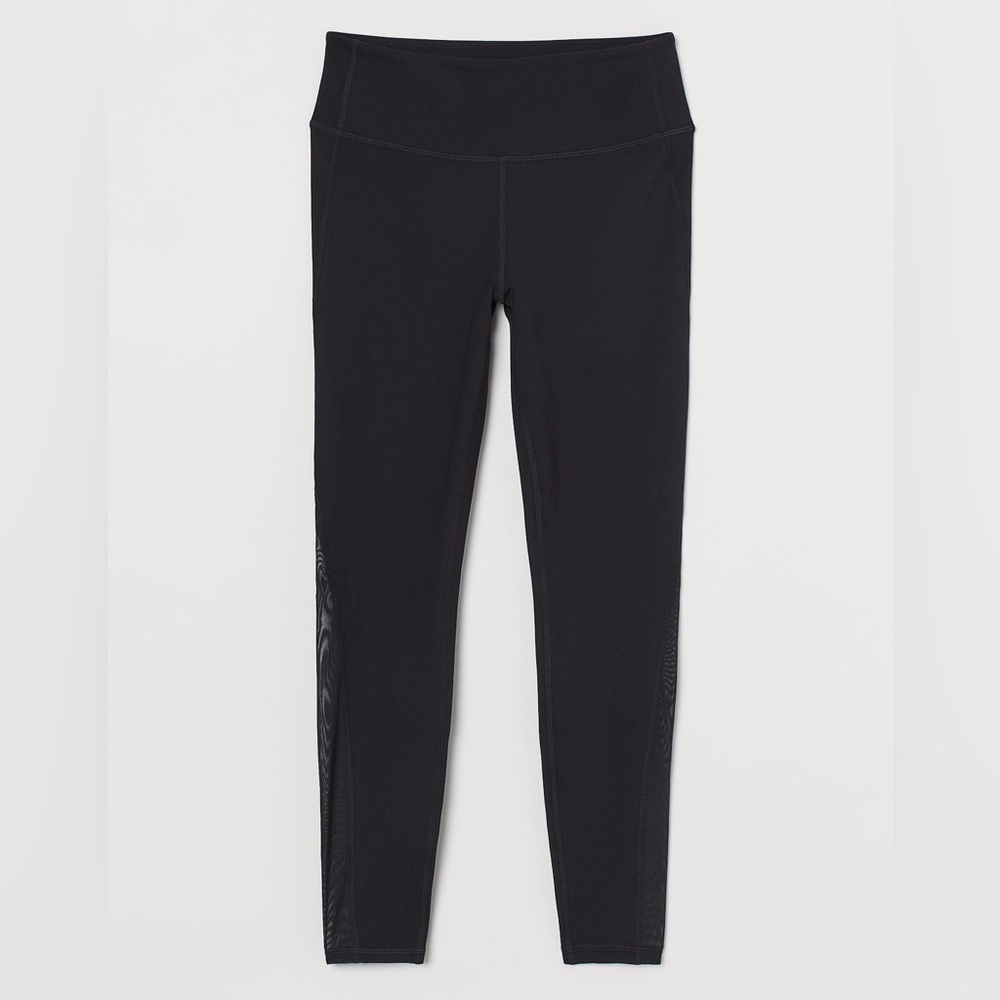 H&M | Sculpting Sport Mesh Leggings Sz M